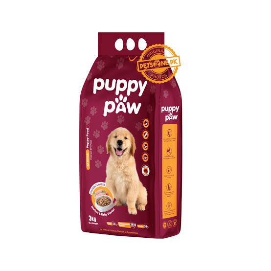 Puppy paw dog food 3kg
