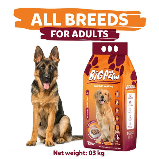 Big paw premium dog food 3kg